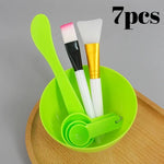 Silicone Face Mask Mixing Bowl Set